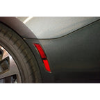 4pc Brushed Stainless Steel Side Marker Trim for 2016–2017 Chevy Camaro