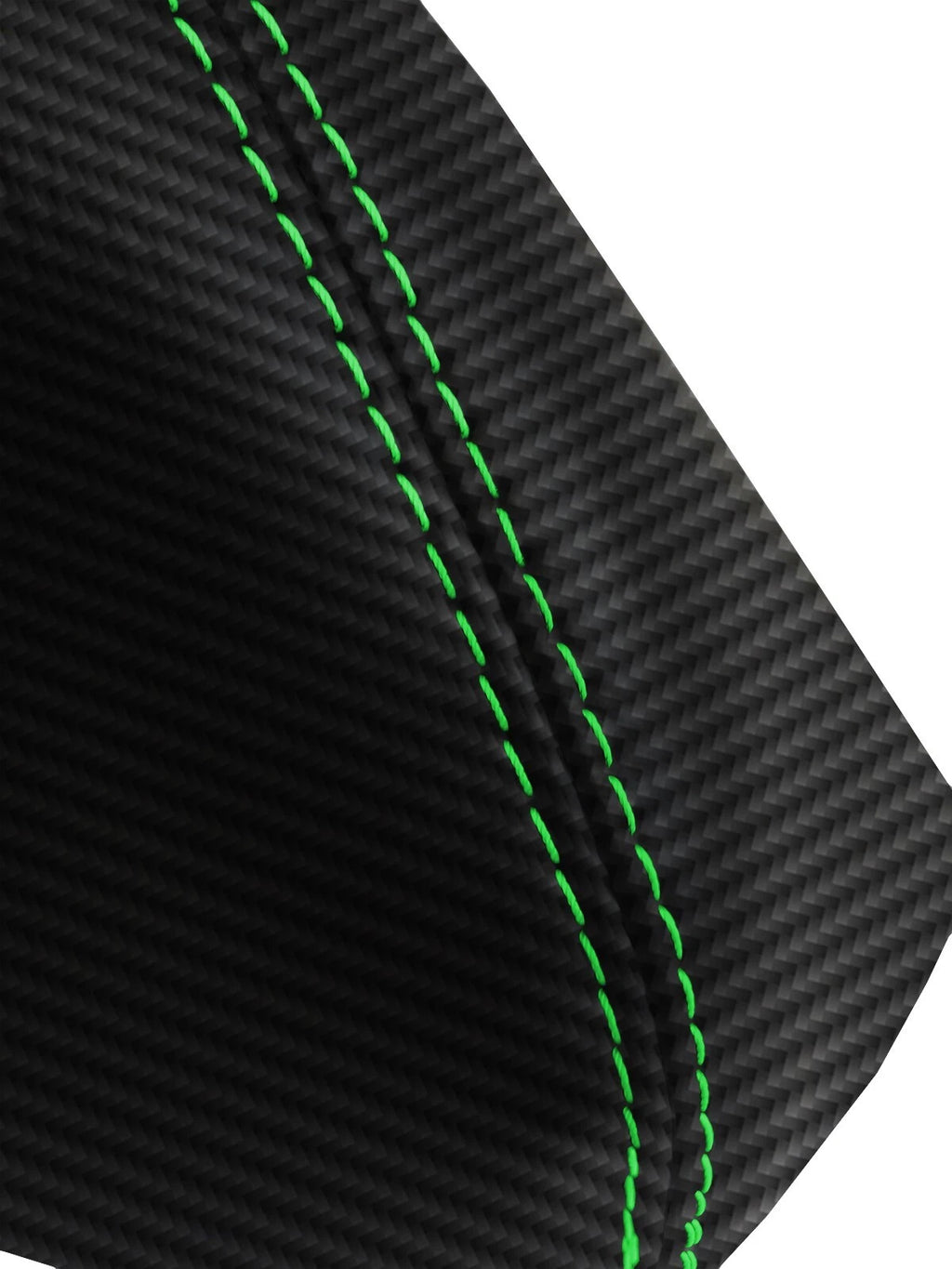 Automatic Shift Boot for Hummer H3 (2005–2010) Carbon Fiber Green Stitch