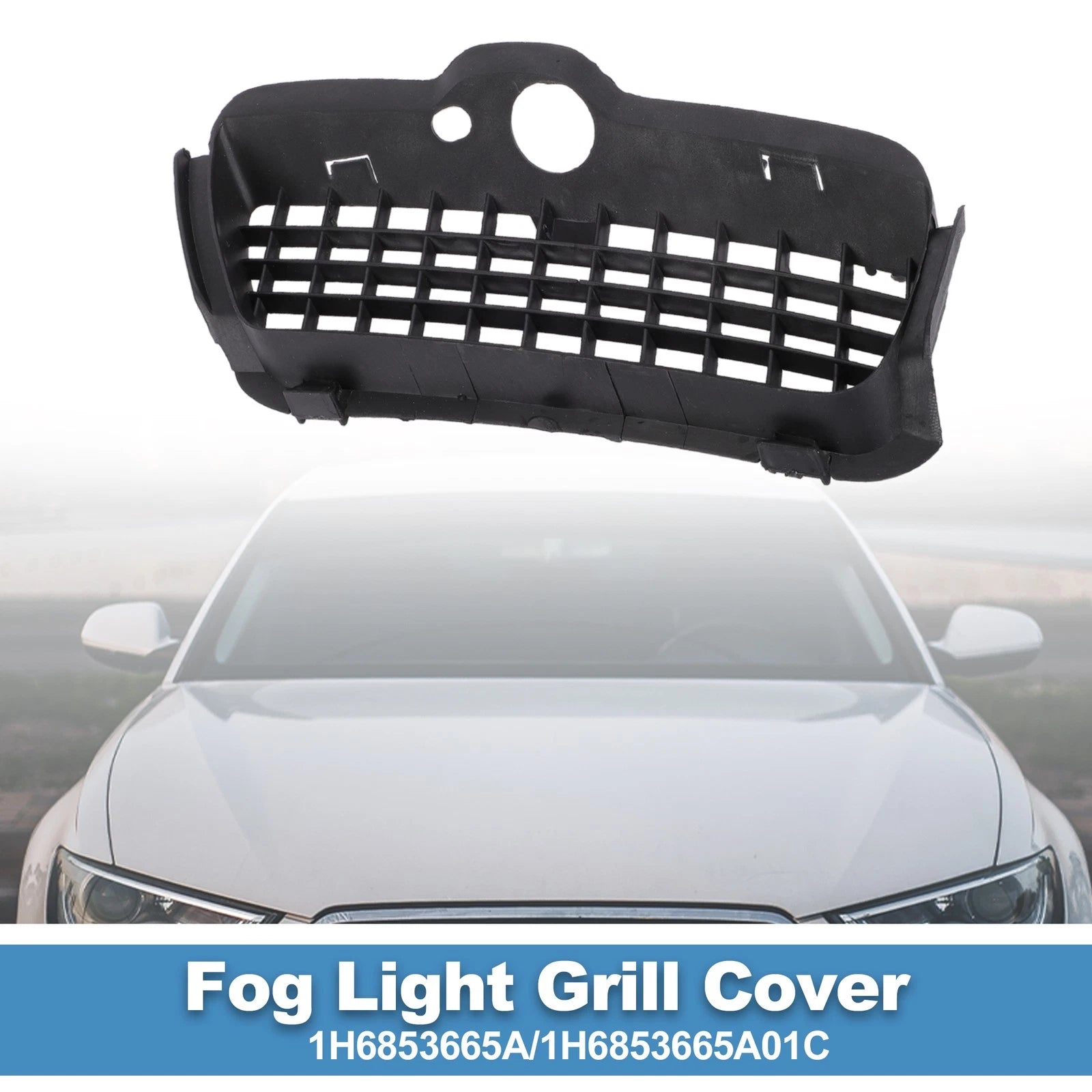 1pc Fog Light Grill for Volkswagen Golf MK3 (1993–1998) No. 1H6853665A