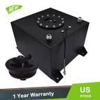 5 Gallon Coated Black Aluminum Fuel Cell for Racing/Drifting Vehicles
