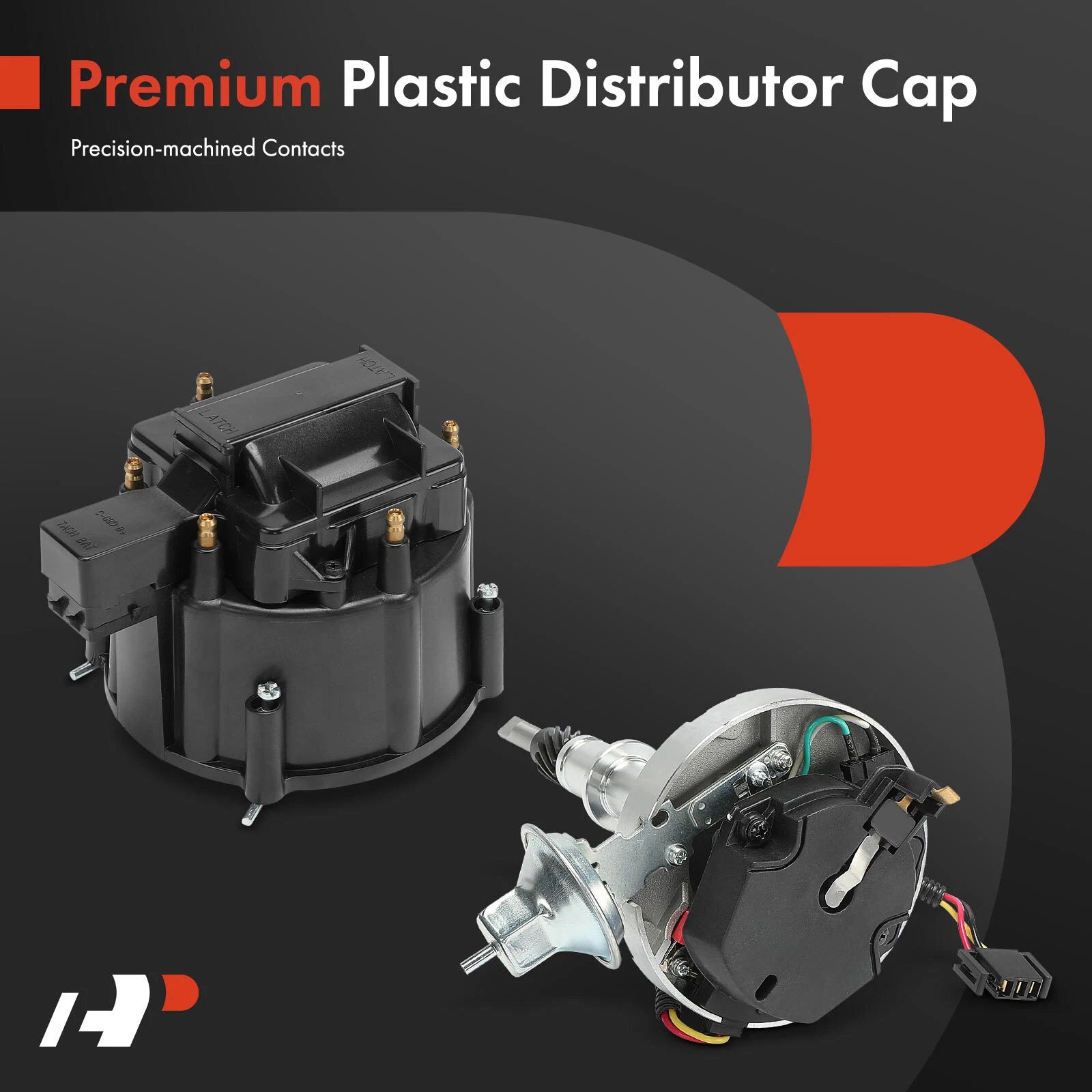 Ignition Distributor with Cap & Rotor for Chevrolet Malibu Camaro