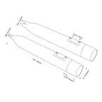 Slip On Exhaust Mufflers for Harley Touring Road King Glide (2017–2023)