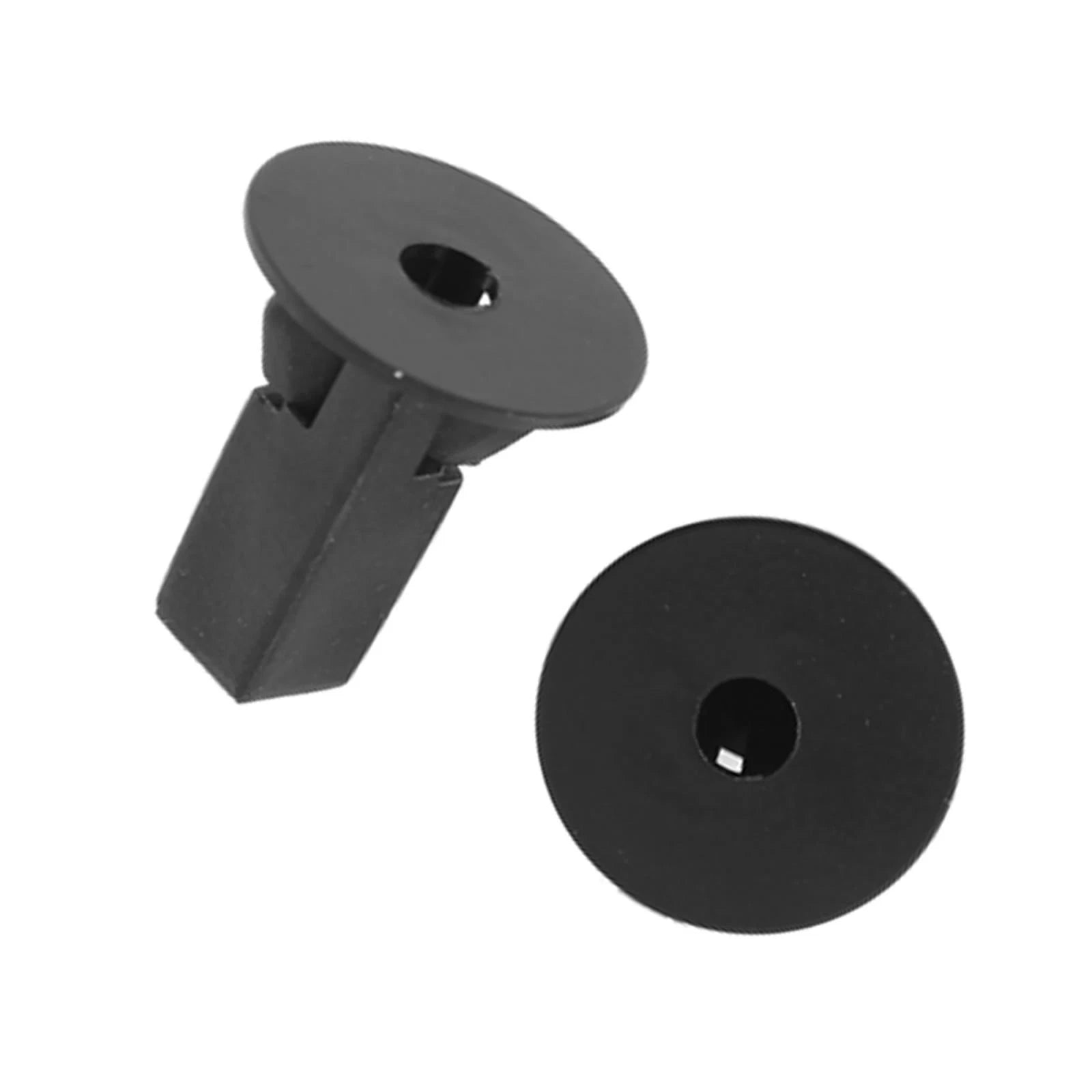 50 Pcs Black Plastic Rivet Clips for Toyota Prado (8.3x8mm Hole)