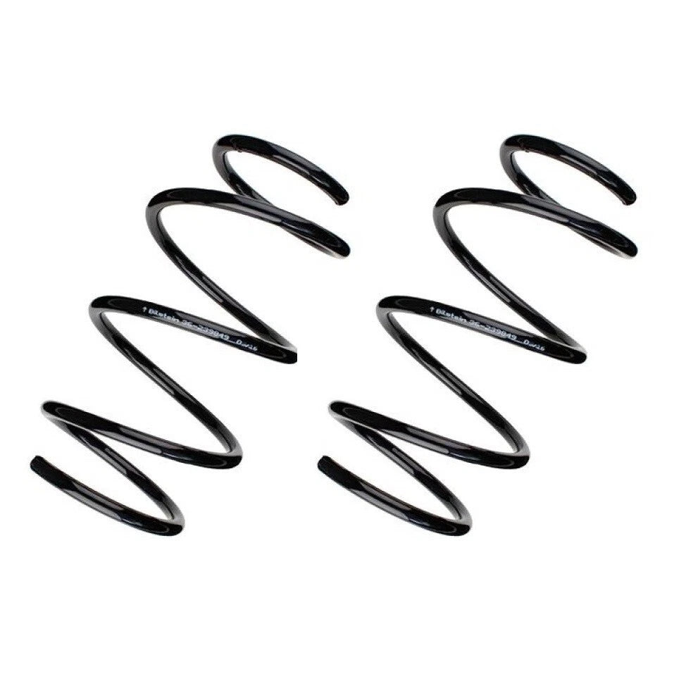 Set of 2 Front Bilstein B3 Coil Springs for BMW E46 325xi 330xi (1998–2006)