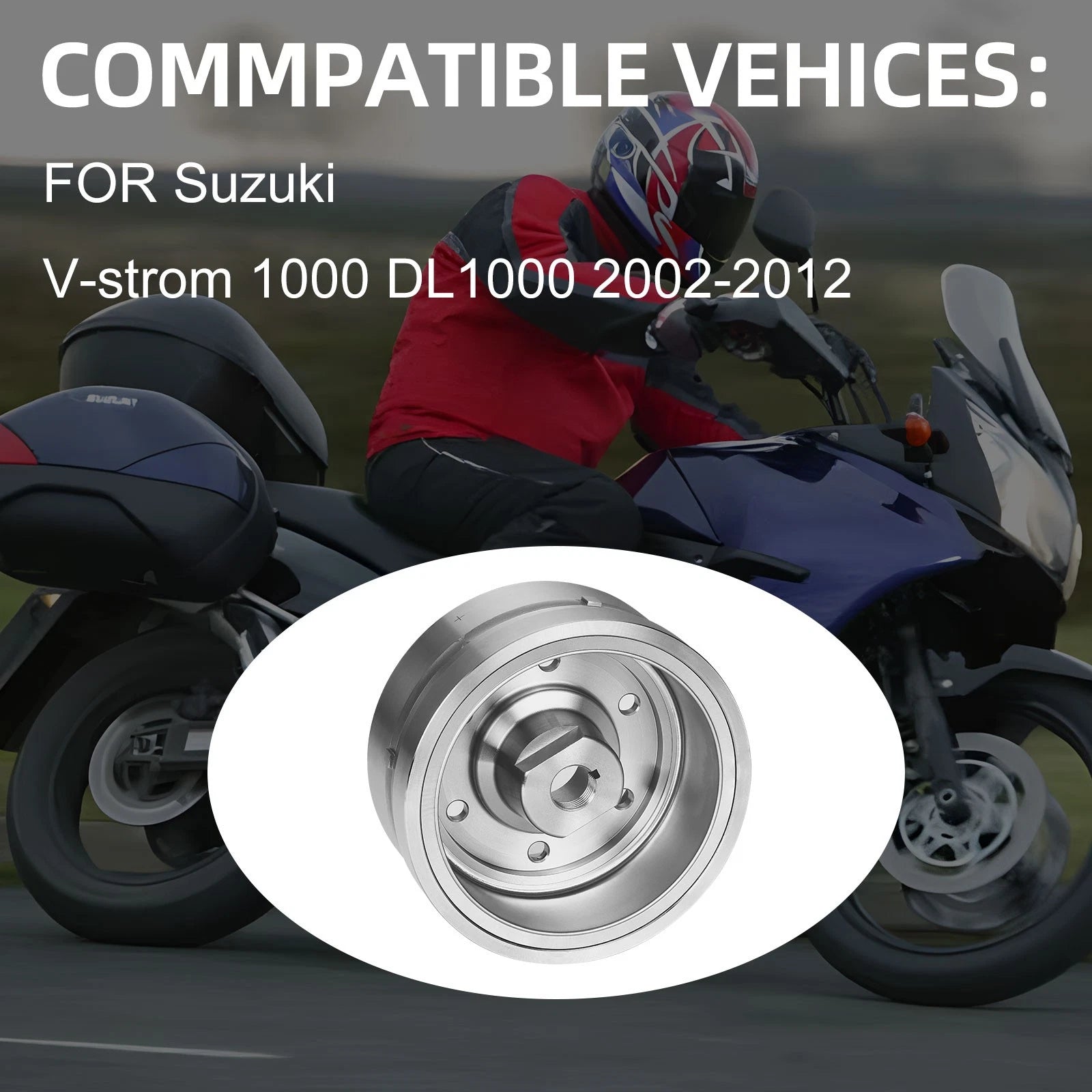 Flywheel Assembly #32102-06G10 for Suzuki V-Strom DL1000 (2002–2012)