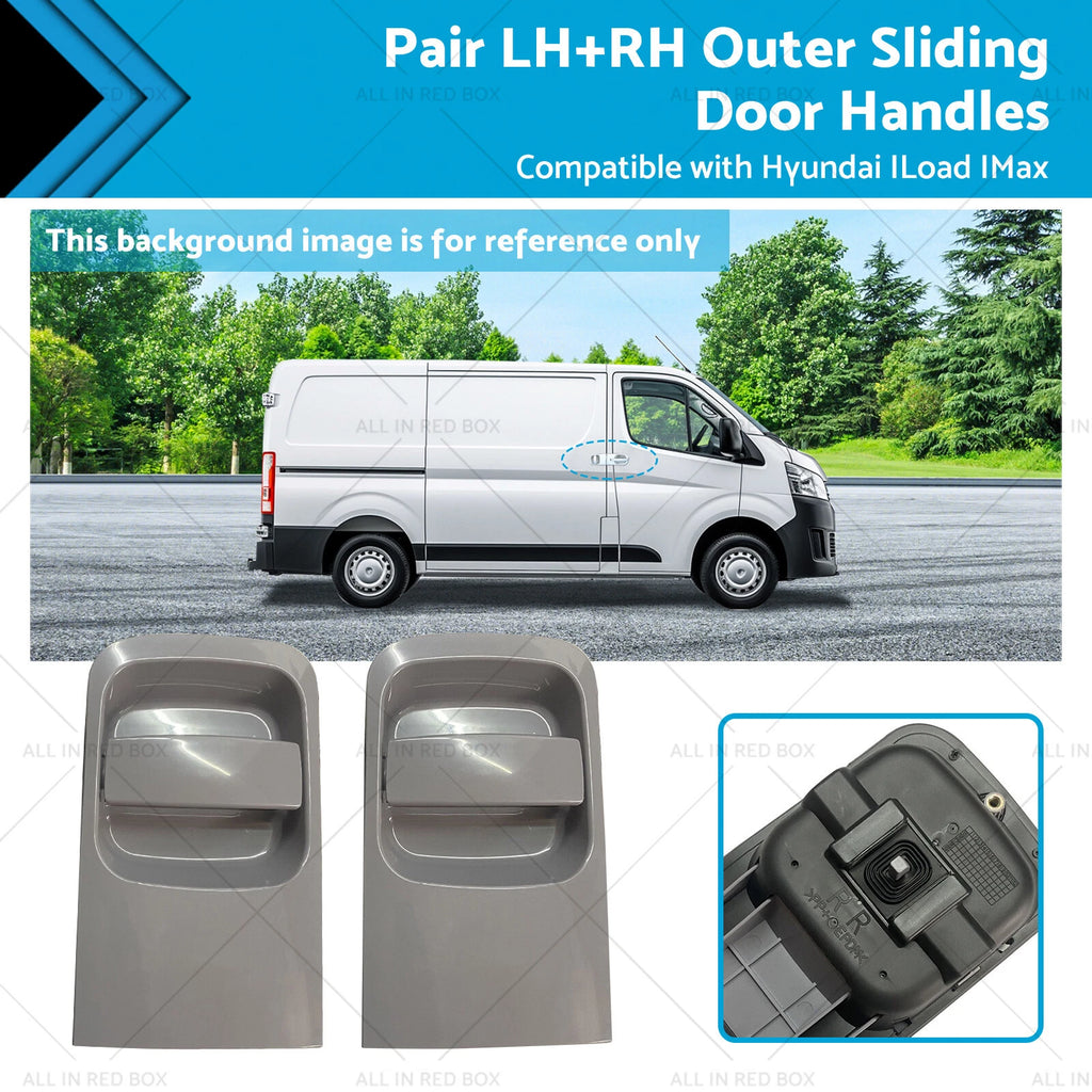 Pair Outer Sliding Door Handles for Hyundai ILoad IMax (2008–2023)
