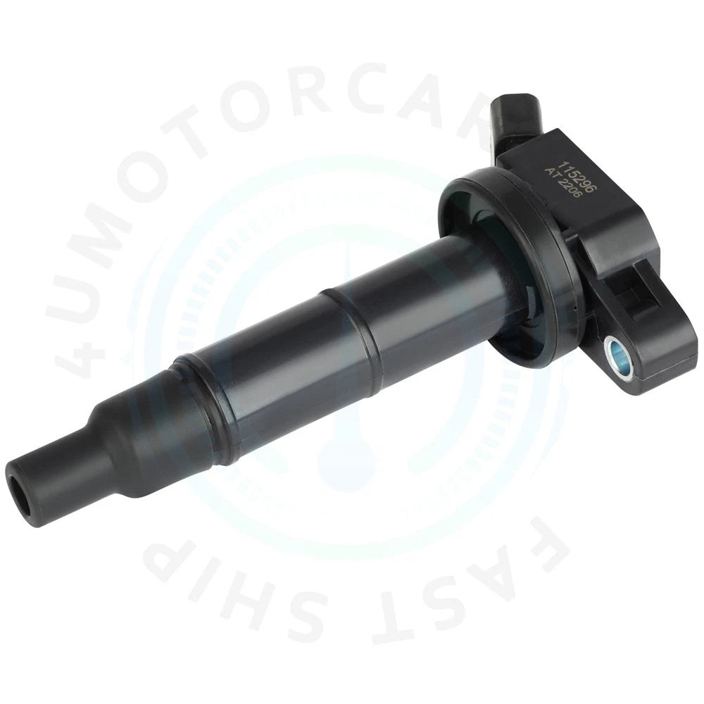 Set of 4 Ignition Coils & Spark Plugs for Toyota Solara (2002–2006) Scion xB (2010–2015)