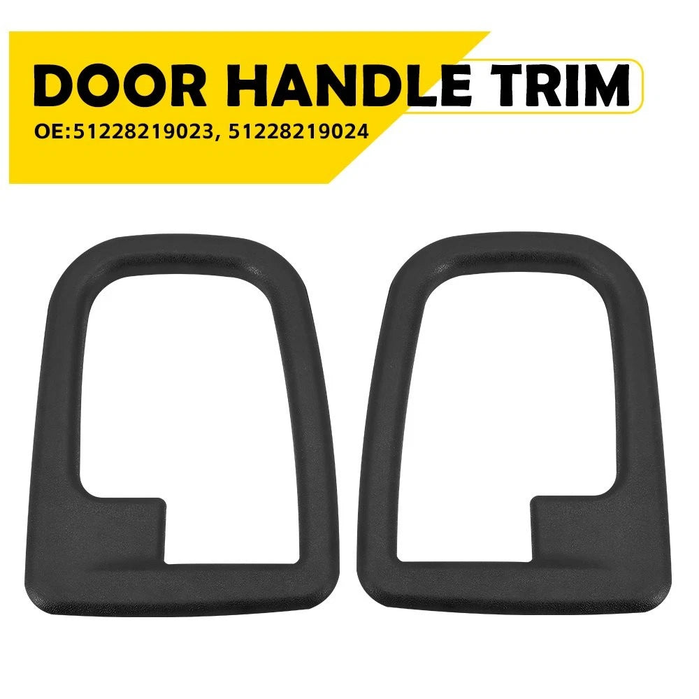 Set of 2 Interior Door Handle Trim for BMW E36 3-Series Z3 (1992–2002)