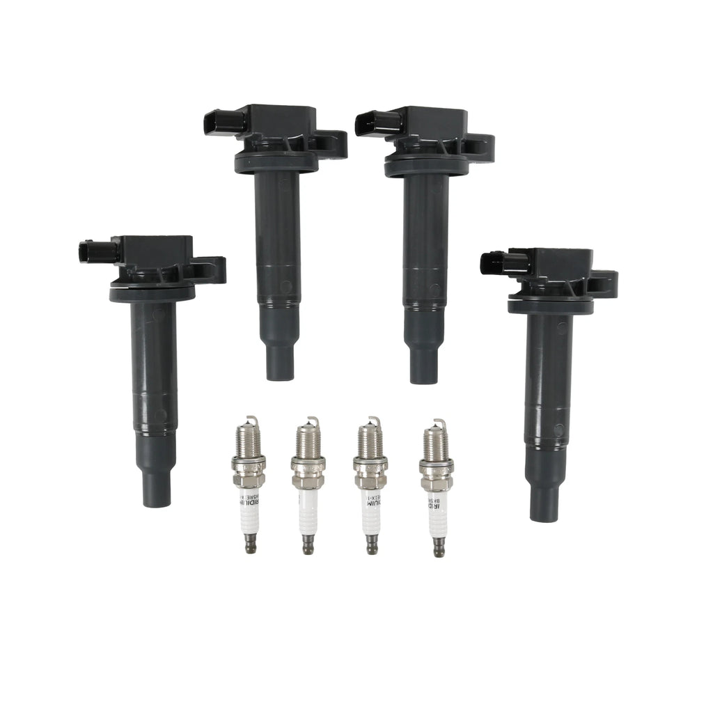 Set of 4 Ignition Coils & Iridium Spark Plugs for Scion xB (2004–2015)