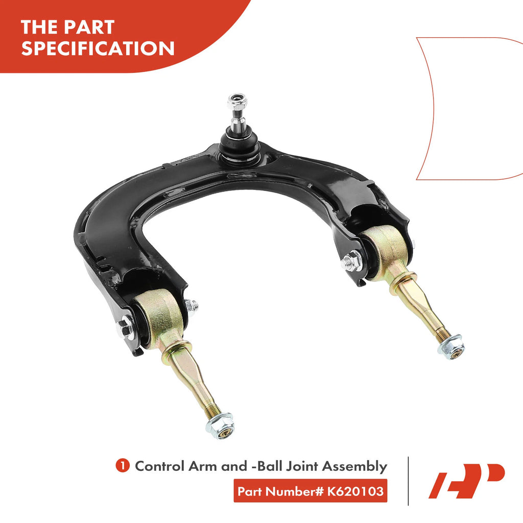 Set of 6 Front Control Arms with Ball Joints for Hyundai Sonata