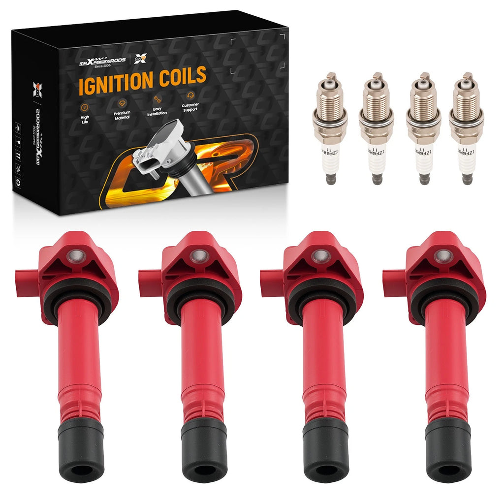 Set of 4 Ignition Coils for Honda Civic 1.8L (2006–2011)