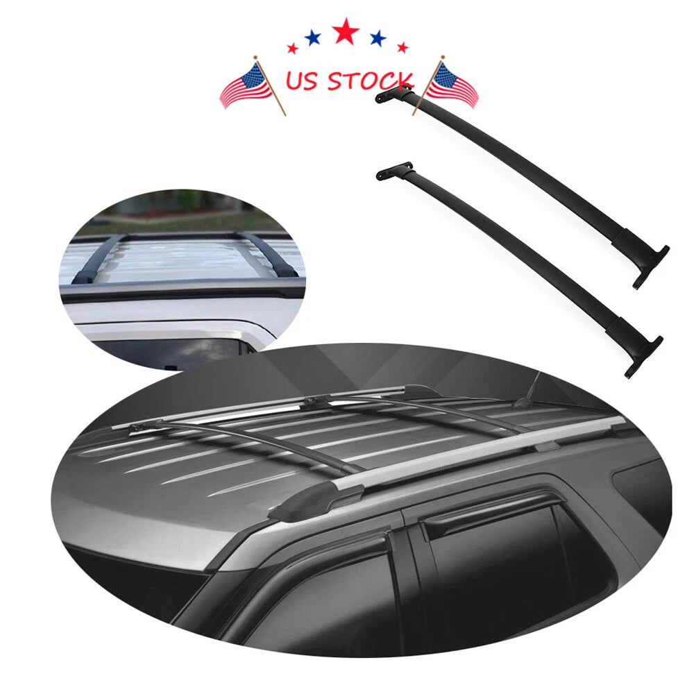 Set of 2 Roof Rack Cross Bars for Ford Explorer (2016–2018)
