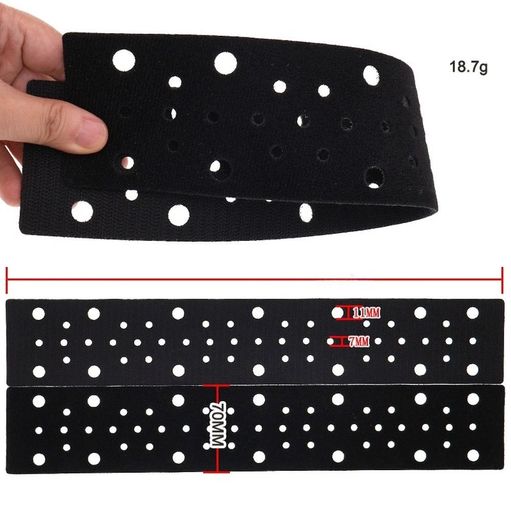 Polishing Pad 70x400mm with 53 Holes for Smooth Buffing