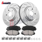 Front Rotors Brake Pads for Toyota RAV4 Matrix Pontiac Vibe (2001–2012)