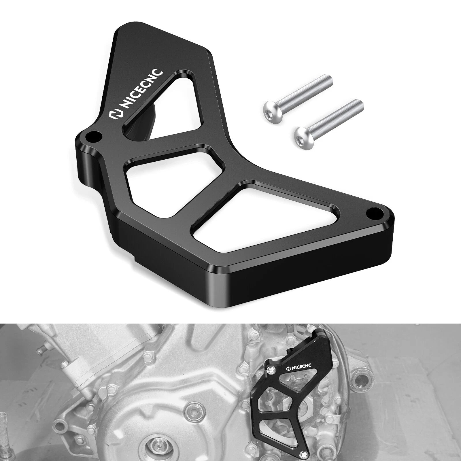 Case Saver Chain Guide Guard with Bolts for Yamaha Raptor 700/700R (2009–2025)
