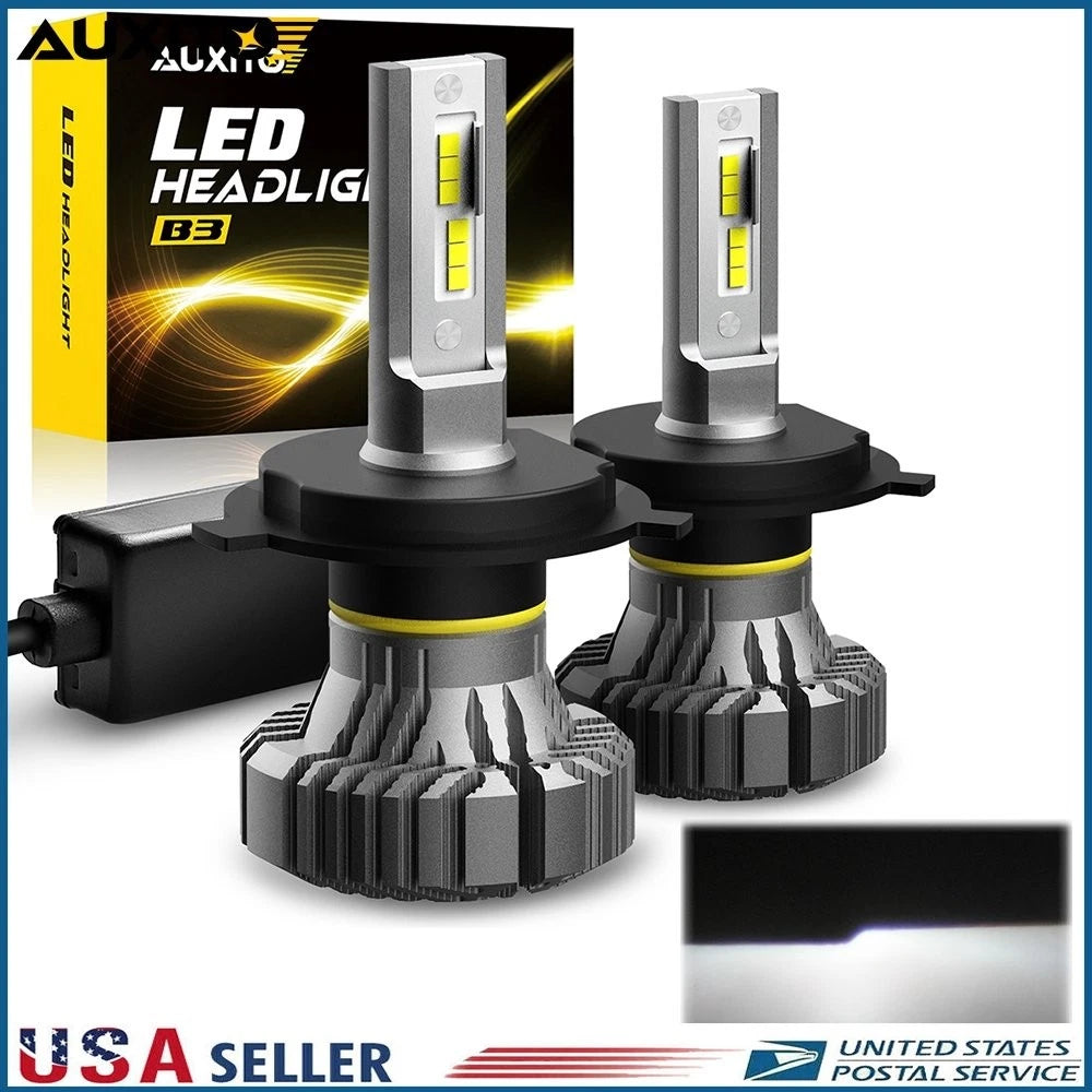 AUXITO H4 9003 LED Headlight Conversion Kit 78W 24000LM 6500K for