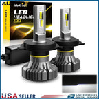 AUXITO H4 9003 LED Headlight Conversion Kit 78W 24000LM 6500K for