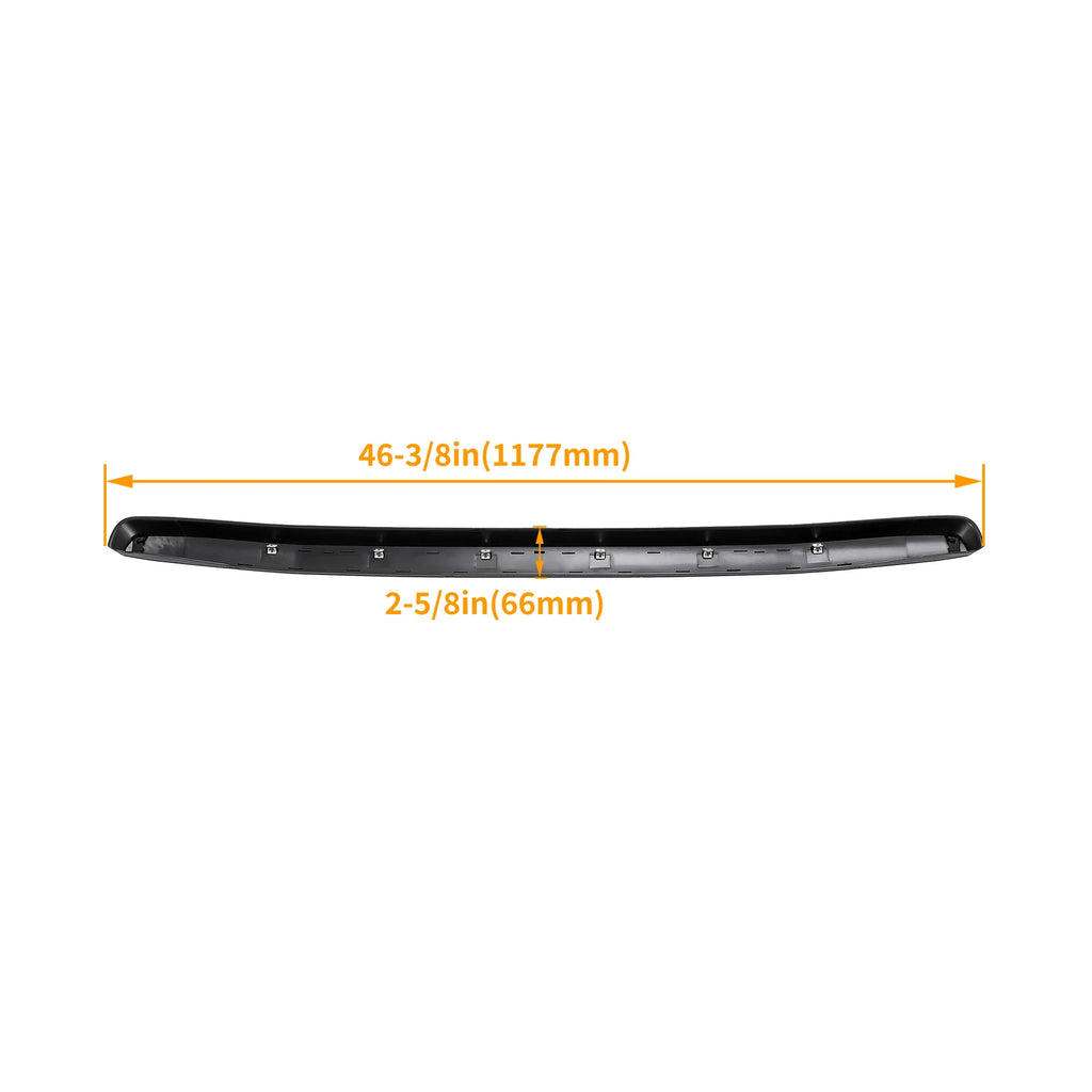 Front Hood Molding Trim ABS for GMC Sierra 2500HD 3500HD (2011–2014)