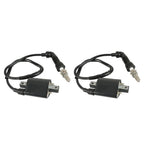 2X Ignition Coil & Spark Plug for Suzuki S83 Intruder (1987-2004)