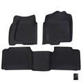 All Weather Floor Mat for Chevy Silverado 1500 2500 (1999–2006) Black Anti-Slip