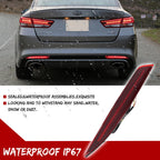 Sequential Red LED Rear Reflector Tail Lamp for Kia Optima (2016–2018)