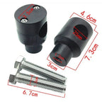 1" Black Motorcycle Handlebar Riser Mount Clamp for Harley Sportster