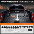 Folding Low Profile Hard Tri-Fold Tonneau Cover for Toyota Tacoma (2016–2023)