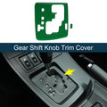 ABS Gear Shift Knob Cover Decal for Mazda 3 Axela (2010–2013) Green