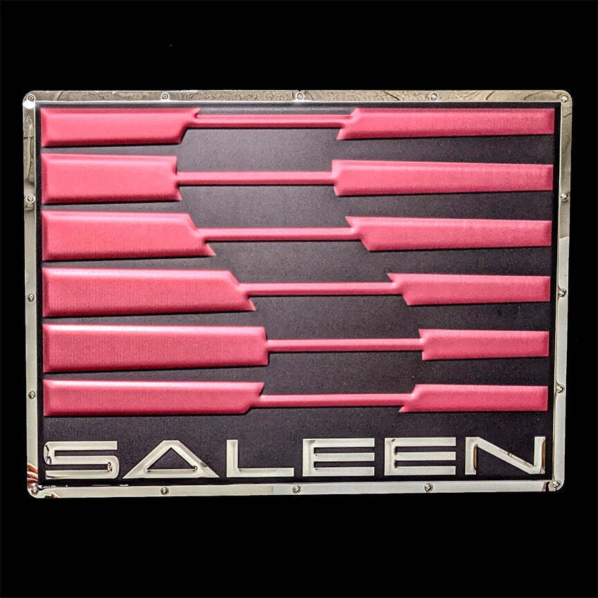 Metal Chrome Domz Saleen Logo Emblem Sign for Dodge Charger (1968–1970)