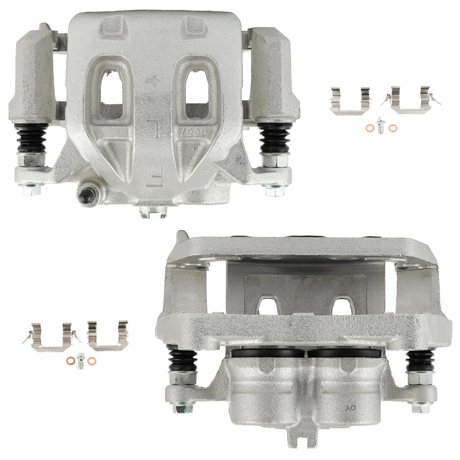 Front Brake Calipers for Infiniti FX35 FX37 (2006–2013) - Set of 2