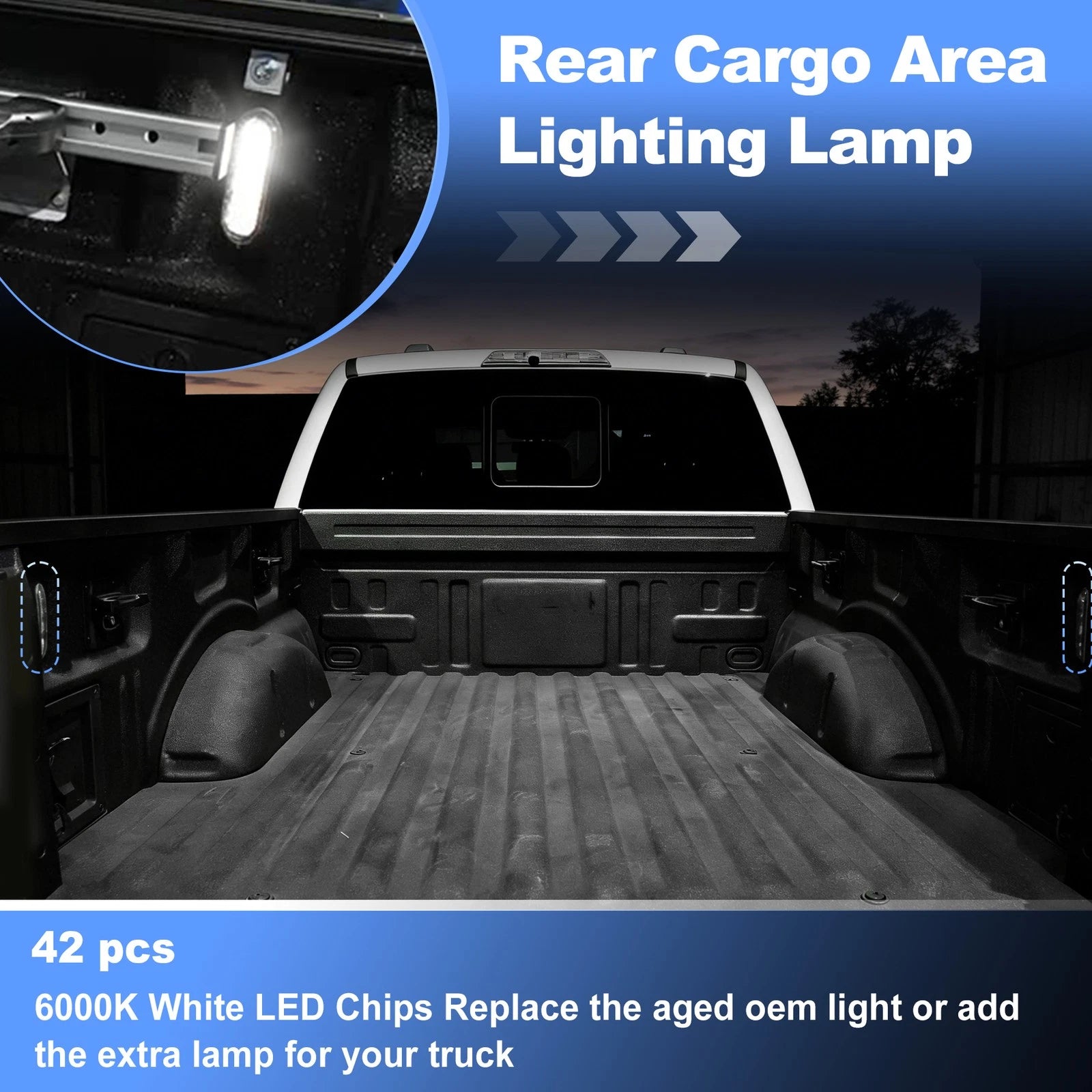 LED Truck Bed Light for Ford F150 Raptor F250 F350 Super Duty (2017–2024) FL3Z13A756A