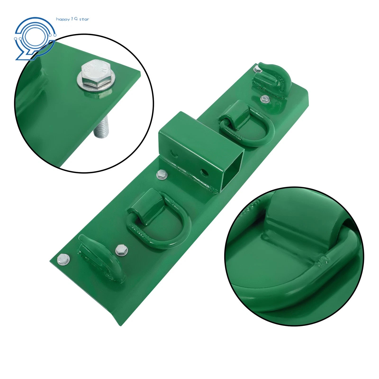 Heavy Duty Grab Hooks for John Deere Tractor (Compact, 2" Receiver)