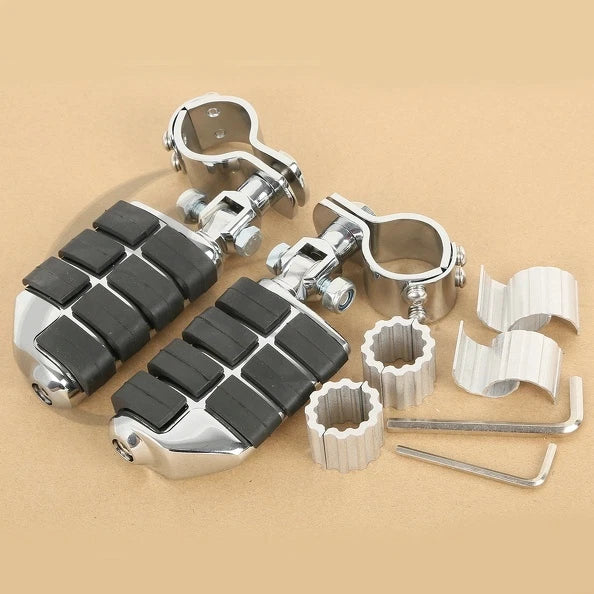 Chrome Highway Bar Foot Peg for Harley Sportster 883 (1986–2023)