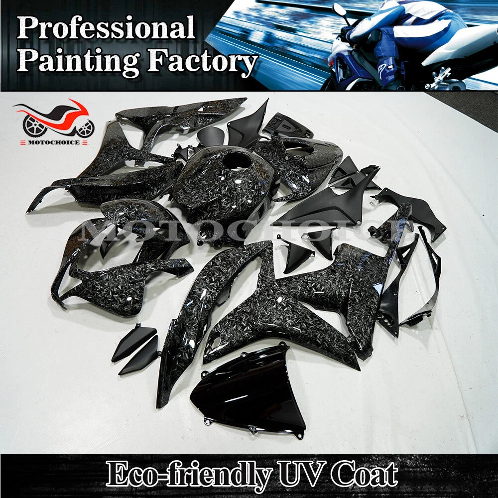 Forged Carbon Fiber Fairing Kit for Honda CBR600RR (2007–2008)
