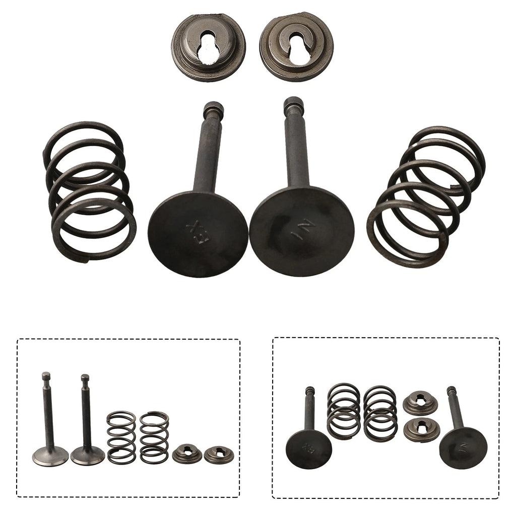 Spring Retainer Valve Kit for GX160 GX200 168F 170F (Part # 14721-ZF1-000)