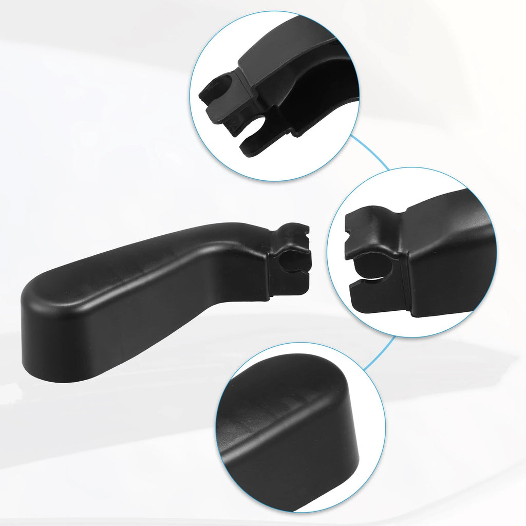 Rear Windshield Wiper Arm Nut Cover for Mercedes-Benz Viano Vito (2003–2012) Black