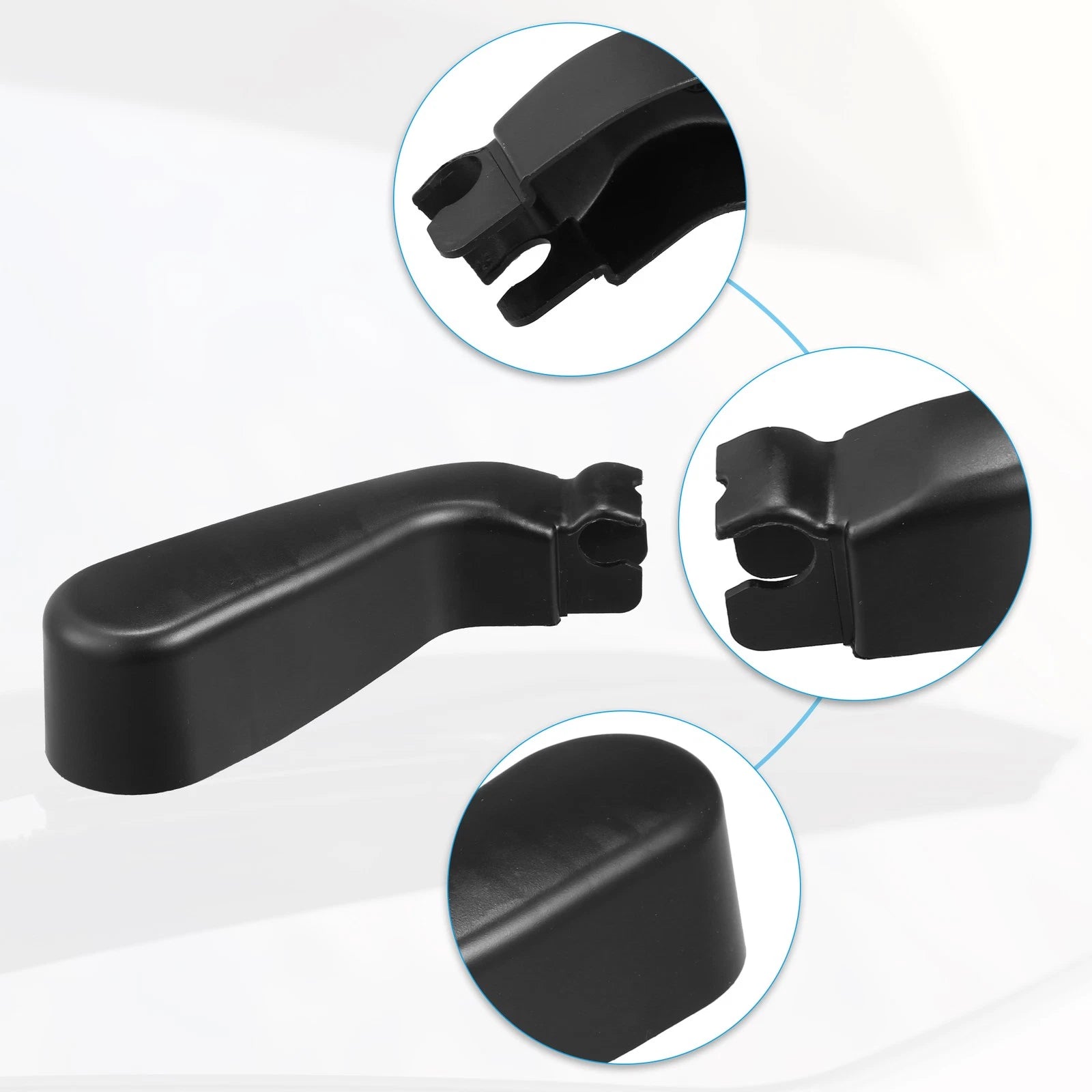 Rear Windshield Wiper Arm Nut Cover for Mercedes-Benz Viano Vito (2003–2012) Black