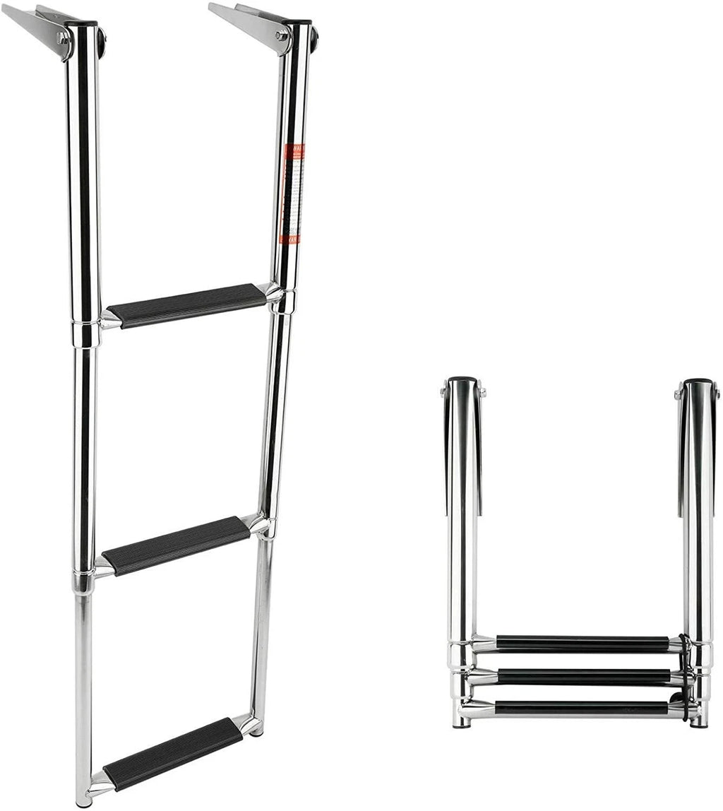3 Step Stainless Steel Telescoping Boat Ladder for AmarineMade