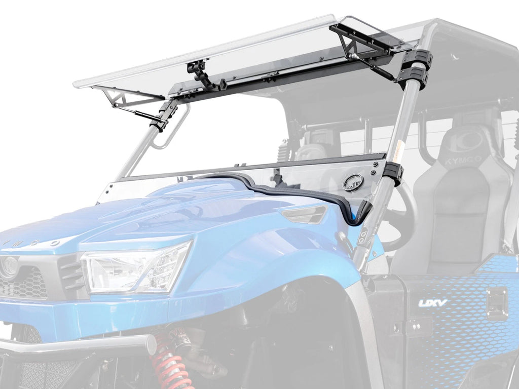 Scratch-Resistant Flip Windshield for Kymco UXV 700i (2019–Present)