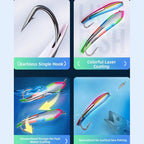 12 Metal Spoon Lure for Deep Sea Trolling Fishing Jig (5cm)