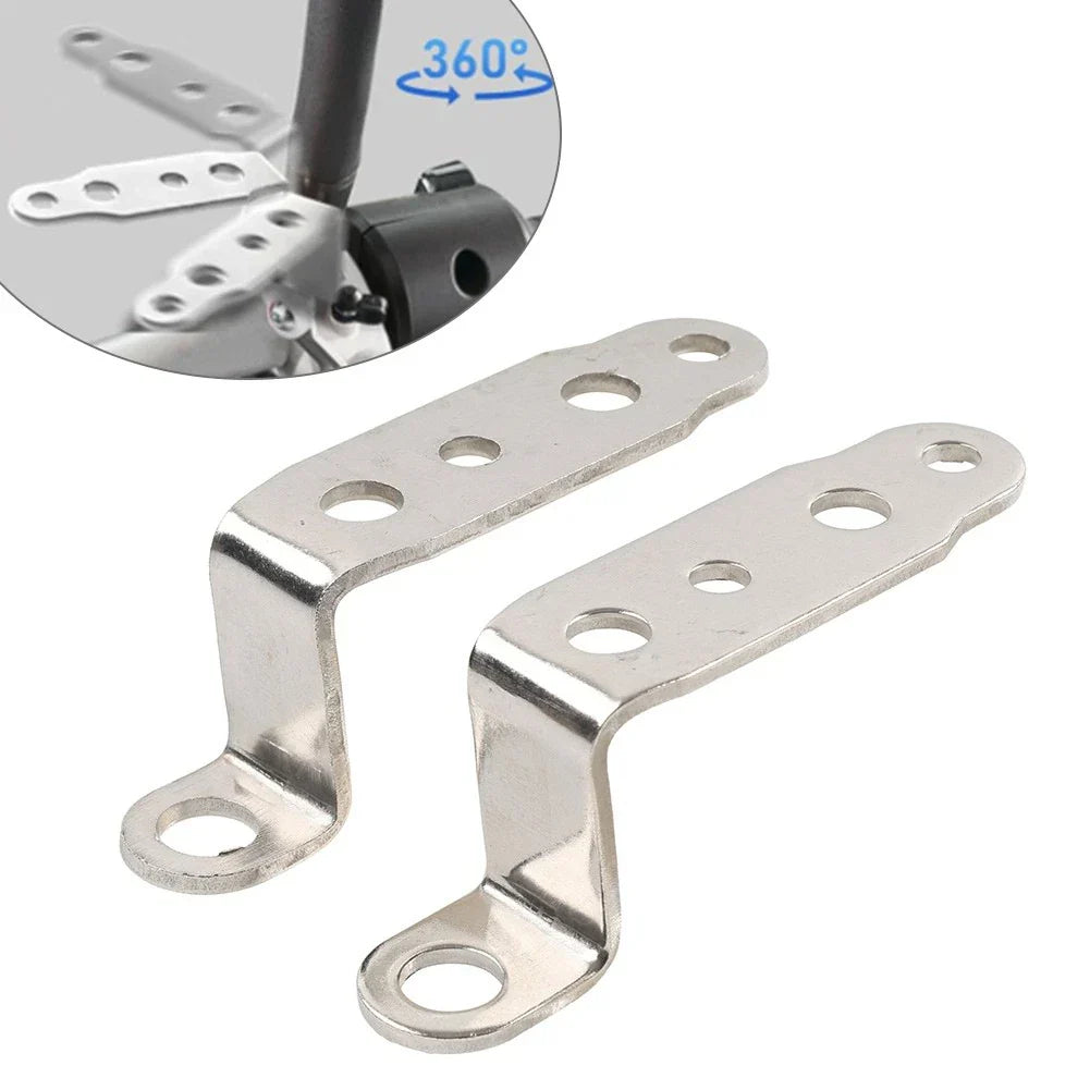 Silver Fog Driving Light Mounting Bracket for Car Headlight Support