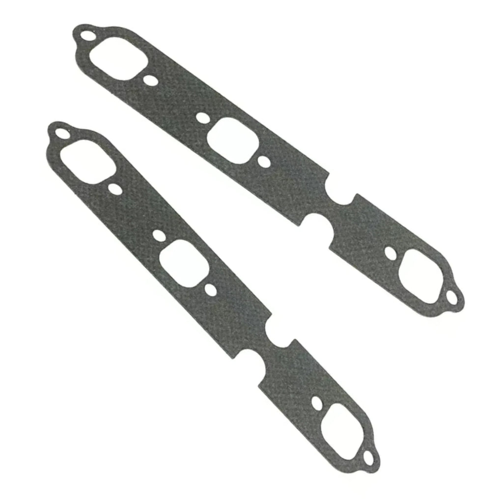 2Pcs Exhaust Manifold Gasket for MerCruiser 4.3 V-6 (27-99757, Volvo 3853412, OMC V6)