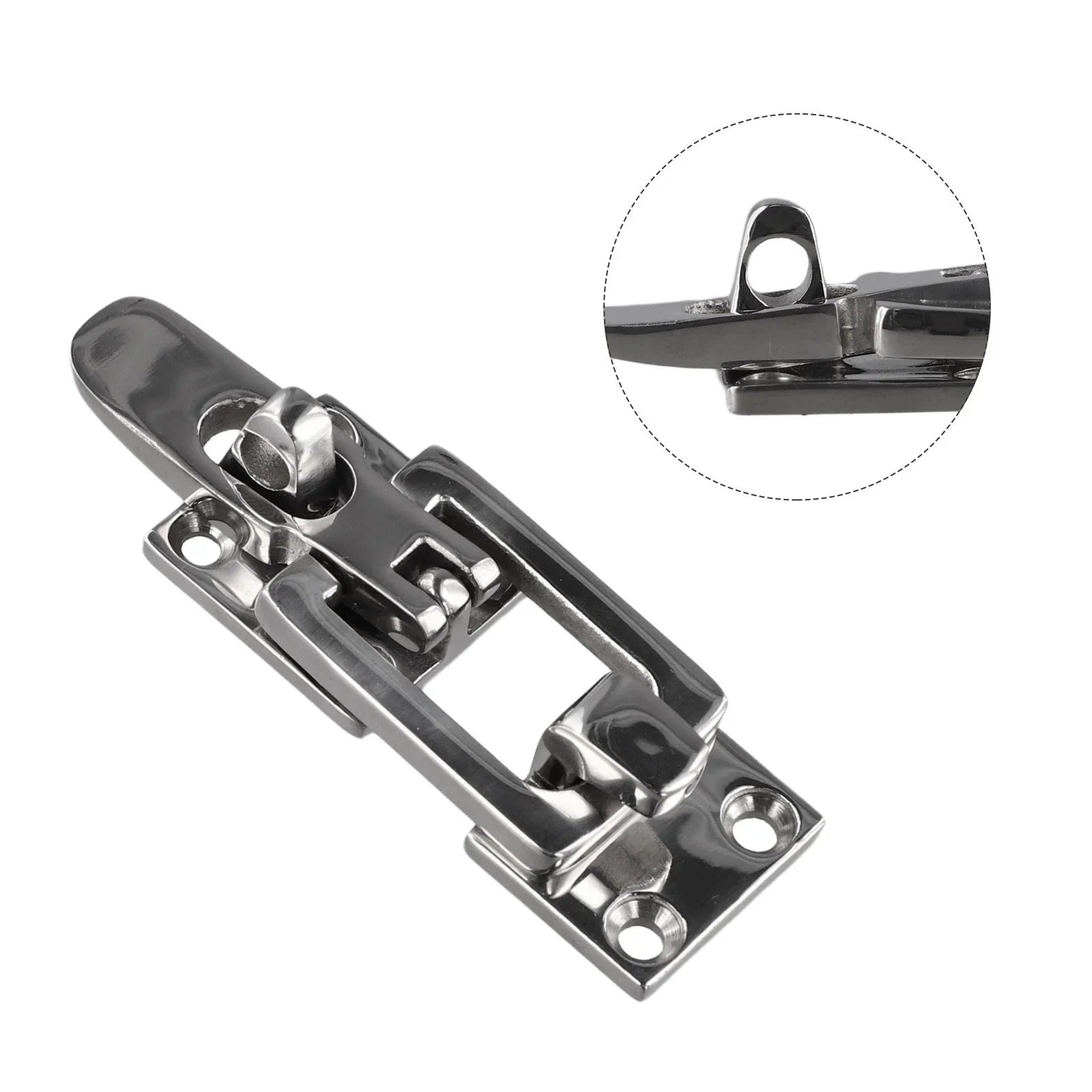 Heavy Duty Anti Rattle Door Lock Latch Clamp for Marine 316 Stainless Steel