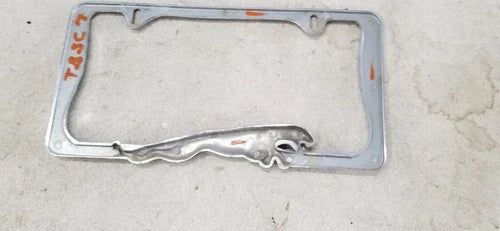 Steel Finished License Plate Frame for Jaguar