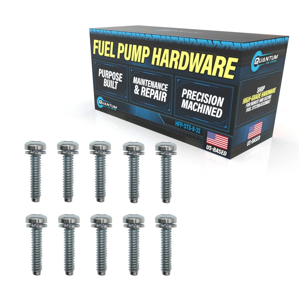 Set of 10 EFI Mount Top Plate Screws for Harley-Davidson (1995–2017)