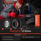 A/C Compressor Clutch Kit for Hyundai Elantra (2014–2017) Kia Soul Forte