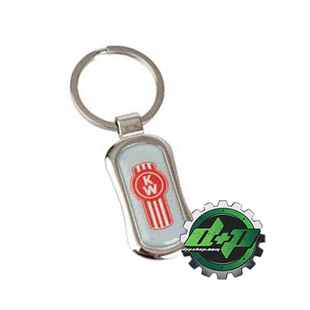 Chrome Keychain Holder for Kenworth Truck (All Years)