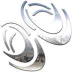 10pc Stainless Steel Headlight Trim Kit for Kia Amanti (2004–2006)