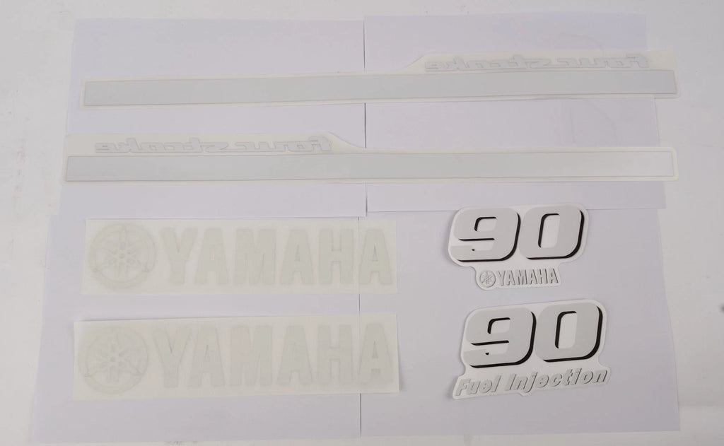 Sticker Kit for Yamaha 4 Stroke 90HP Outboard (Anti-UV)