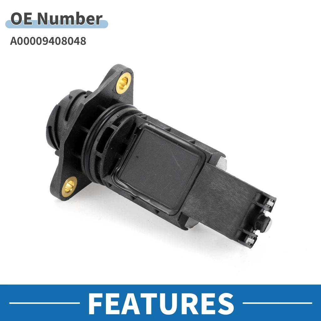 MAF Mass Air Flow Sensor for Mercedes-Benz W202 C140 W140 R129 (A00009408048)